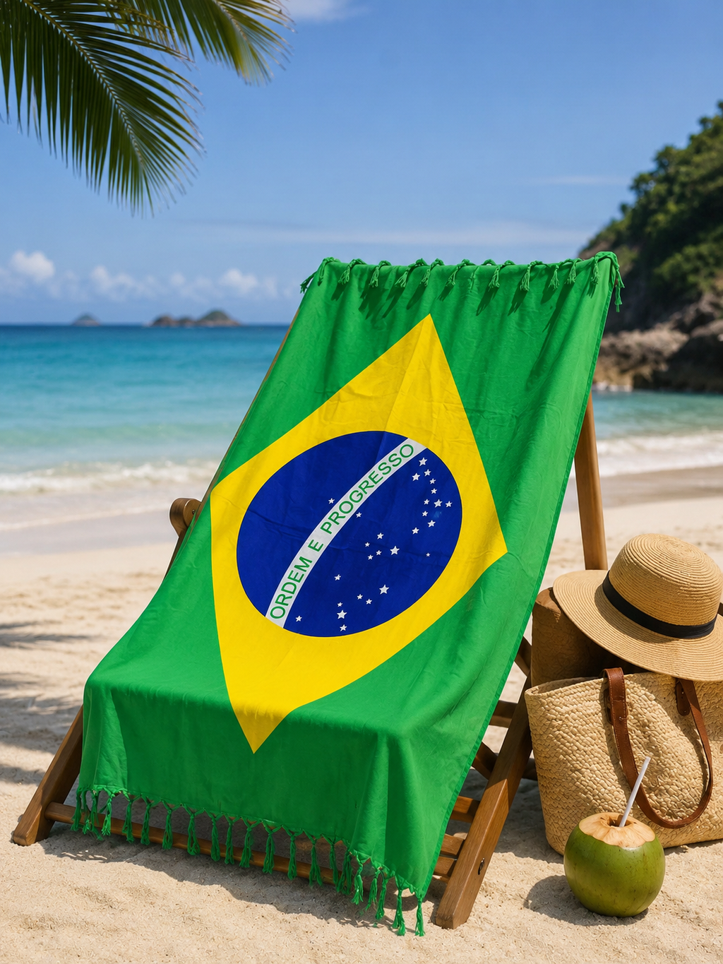 Canga Bandeira do Brasil Grande