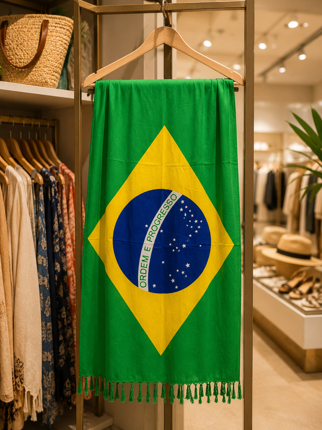 Canga Bandeira do Brasil Grande